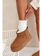 Dámské sněhule 25BT26-9147 hnědé - Sweet Shoes Dámské sněhule 25BT26-9147 hnědé - Sweet Shoes