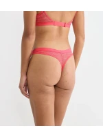 Dámská tanga FREE Evolve String Lace - RED - červené 00AC - SLOGGI