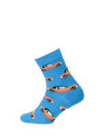 Chlapecké vzorované ponožky Wola W44.P01 U44.P01 33-38