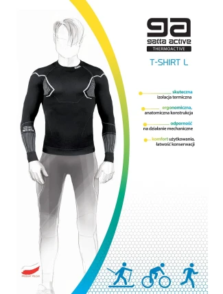 Pánský nátělník Gatta 43014 Mount Basic Thermoactive L-3XL