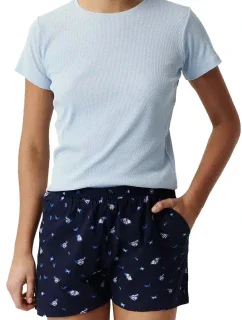 Dámské pyžamo 490/01 light blue - Atlantic