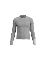 Cyklistické tričko POC M's Cadence L/S Jersey, šedé