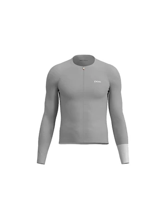 Cyklistické tričko POC M's Cadence L/S Jersey, šedé