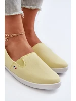 Dámské tenisky slip-on žluté Adrancia
