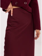 Sukně MI SD A2797.33 bordó