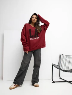 Mikina RV BL A1035.13 maroon