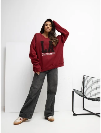 Mikina RV BL A1035.13 maroon