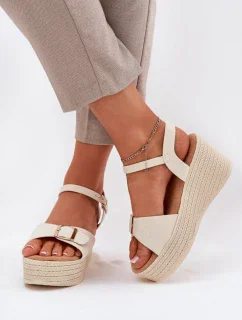 Bota na klínech model 213176 Step in style