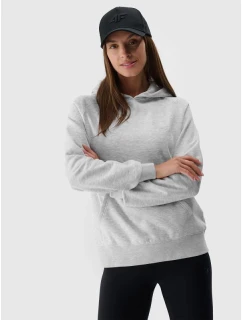 Dámská nepruhovaná mikina s kapucí 4F 4FWMM00TSWSF1764-27M