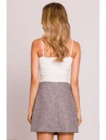 M854 Mini sukně - grafitová M854 Mini sukně - grafitová