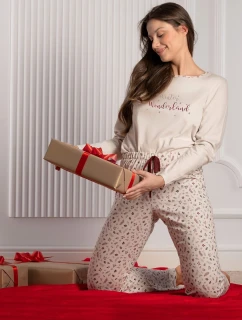 Mademoiselle Sommeil CC0139 Winter Wonderland pyžamo délka/r S-XL