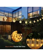 SOLÁRNÍ ZAHRADNÍ SVĚTLO GIRLANDA SOLÁRNÍ ŘETĚZ 4,9 M 40LED TEPLÁ BÍLÁ SOLÁRNÍ ZAHRADNÍ SVĚTLO GIRLANDA SOLÁRNÍ ŘETĚZ 4,9 M 40LED TEPLÁ BÍLÁ