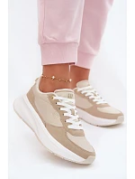 Dámské tenisky na platformě GAP PENELOPE GPW6155300049 Béžové