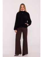 M885 Kabát látkový - černý M885 Kabát látkový - černý