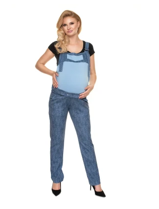 Těhotenské zahradnické kalhoty model 159436 PeeKaBoo