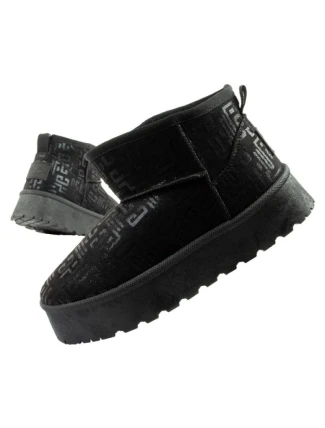 Lee Cooper snow boots women winter fashion fur insulated boots black dámské