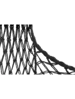 Závěsná sedačka DRAGON HAMMOCK 60x60x115 cm s polštářem DARK GREY