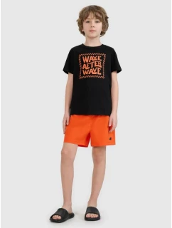 Chlapecké plážové šortky boardshorts 4F 4FJWSS25UBDSM159-62S