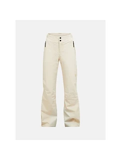 Kalhoty PEAK PERFORMANCE W Whitelight Insulated Pants v pískové barvě