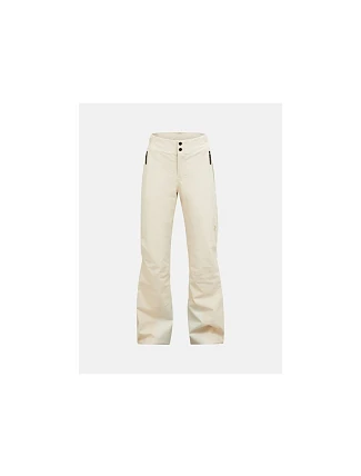 Kalhoty PEAK PERFORMANCE W Whitelight Insulated Pants v pískové barvě Kalhoty PEAK PERFORMANCE W Whitelight Insulated Pants v pískové barvě