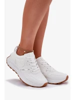 Dámské tenisky na platformě Big Star Hi-Poly System – bílé