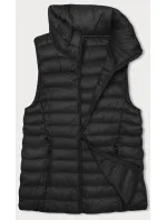 Černá dámská prošívaná vesta se stojáčkem J style (16M9156-392) Černá dámská prošívaná vesta se stojáčkem J style (16M9156-392)