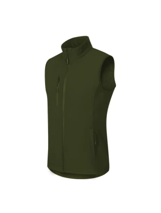 Pánská softshellová vesta Trail (vojenská)