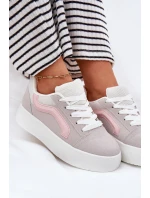 Dámské Tenisky Na Platformě Šedé Tellnira Dámské Tenisky Na Platformě Šedé Tellnira