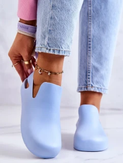 Módní gumové dřeváky modre Meriko