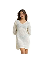 Dámské plážové šaty DDEPS SHELL DRESS - DIM Dámské plážové šaty DDEPS SHELL DRESS - DIM