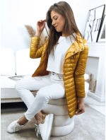 Dámská oboustranná prošívaná bunda KATIE žlutá FashionStreet TY3546