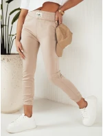 Dámské tepláky CYFL béžové FashionStreet UY1808