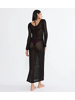 BEACH MYWEAR - Háčkované maxi šaty se šněrováním a zlatým korálkem Triumph BEACH MYWEAR - Háčkované maxi šaty se šněrováním a zlatým korálkem Triumph