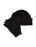 Dětská sada adidas čepice + rukavice černá JP2783 Dětská sada adidas čepice + rukavice černá JP2783