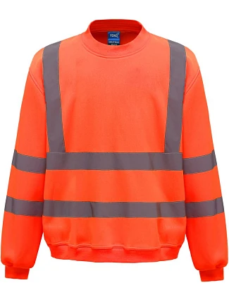 Yoko HVJ 510 Hi-Vis mikina 79.J510 hi vis orange