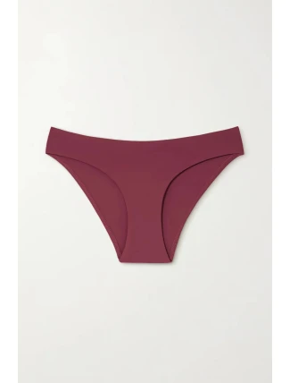 Dámské plavkové kalhotky KW0KW02071 XN0 bordó - Calvin Klein