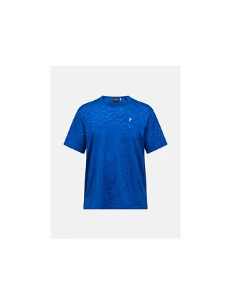 Pánské tričko PEAK PERFORMANCE M Discover T-Shirt, modrá barva Pánské tričko PEAK PERFORMANCE M Discover T-Shirt, modrá barva