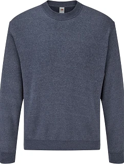 Fruit of the Loom Classic Set-In Sweat Mikina 16.2202 vintage heather navy