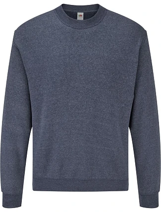 Fruit of the Loom Classic Set-In Sweat Mikina 16.2202 vintage heather navy