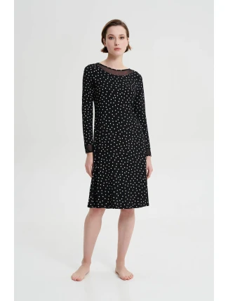 Vamp - Noční košile s dlouhým rukávem 19093 - Vamp Vamp - Noční košile s dlouhým rukávem 19093 - Vamp