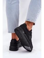 Nízké Dámské Tenisky Big Star RR274A311 HI-POLY SYSTEM Černé