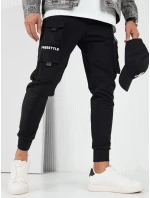 Pánské bojové kalhoty černé FashionStreet UX4155