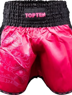 TOP TEN "DRAGON" šortky černá/růžová M