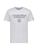 Canadian Peak JVICKEAK BLENDED GREY RM Pánské tričko 254 (RBMSZ1313H/CP-GRIS MÉLANGÉ)