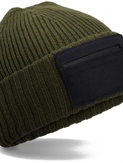 Beechfield B 334R Čepice se zipem Patch 53.334R military green/black