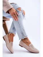 Semišové pohodlné mokasíny Béžove Giovana Semišové pohodlné mokasíny Béžove Giovana