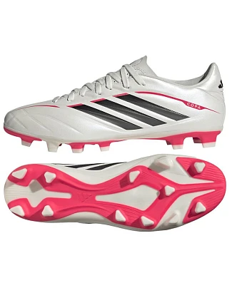 Dětské kopačky COPA PURE IV Club FG/MG JR6183 bílé - Adidas