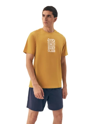 Pánské pyžamo 42600 Sun yellow - HENDERSON