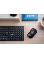 KLÁVESNICE SAVIO BZPWIRE KB-02