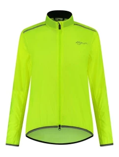 Rogelli dámská bunda p.desz ESSENTIAL fluor 2XL
